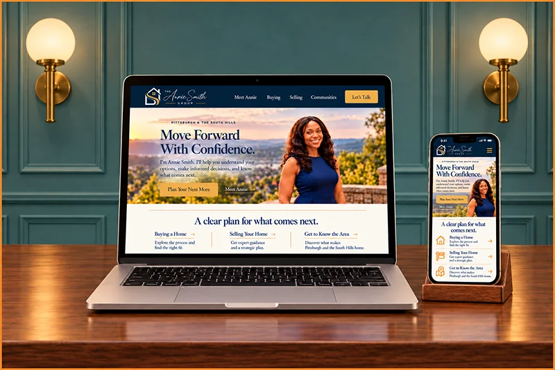 Real estate website for agents - Real estate marketing agency