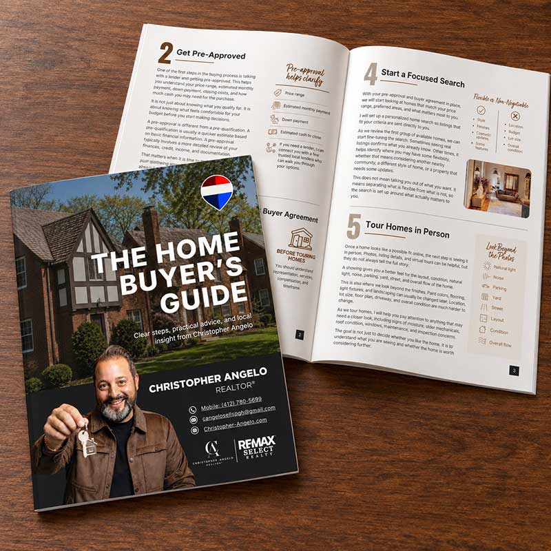 real estate agent home buyer guide design