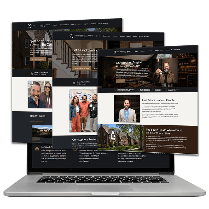 real estate web design